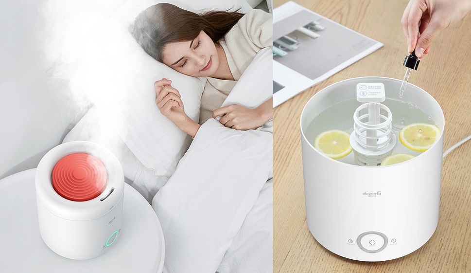 ароматические ультразвуковые увлажнители воздуха Xiaomi